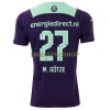 Original Fußballtrikot PSV Eindhoven Mario Gotze 27 Auswärtstrikot 2021-22 Für Herren